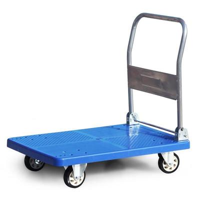 折疊平板車 平板小推車 手感舒適鐵板折倒手推車