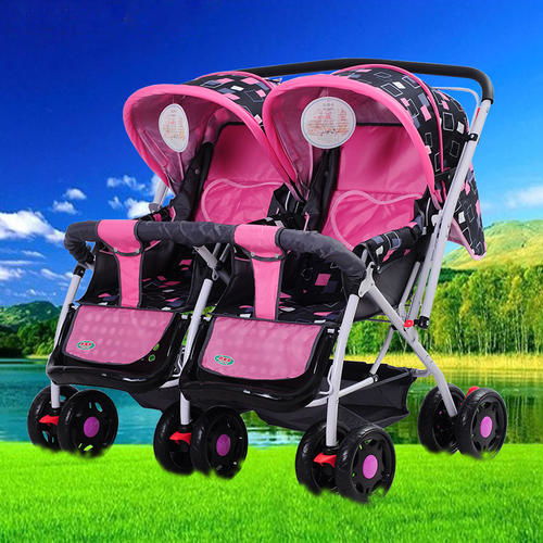 雙胞胎嬰兒手推車