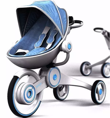 嬰兒車創意設計,讓你帶寶寶變得更加輕松