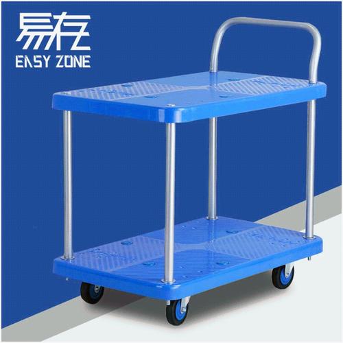 四輪平板小推車