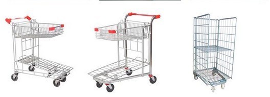 超市購物手推車、購物車或歐式手推車_機械類欄目