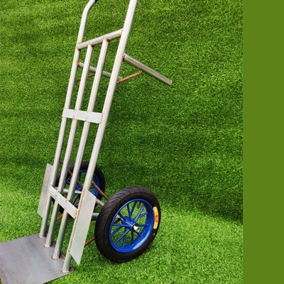 13寸工礦輪鍍鋅管貨倉車手推車