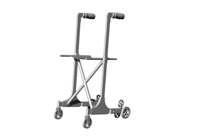 手推車3D模型下載,犀牛格式,3DM格式,可轉(zhuǎn)STP格式