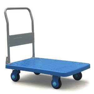 卓仕Cheuk’s 平板車推貨車 手推車靜音小拖車塑料固定扶手PLA300-廚具-亞馬遜中國