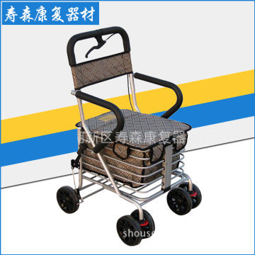 【國奧D-09多功能老年人購物車/助行器/手推車】衡水濱湖新區壽森康復器材廠 - 產品庫