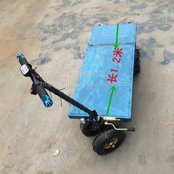 工廠電動瓷磚水泥平板車 進(jìn)電梯工程車室內(nèi)裝修手推車