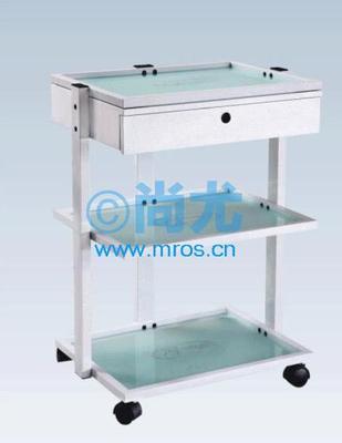 【帶抽屜三層三邊支架玻璃手推車】-國產帶抽屜三層三邊支架玻璃手推車(L600*W480*H810mm)選型、參數規格、圖文、報價、廠家_尚尤儀器儀表手推車產品報價